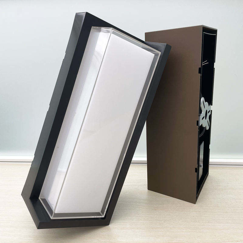 Modern 24W LED extérieur monté sur le mur luminaires ménagers lampe de mur projecteur avec 1-