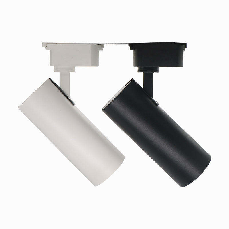 Moderne intérieur décoratif projecteur LED Track Light Housing avec 30000 heures de durée de vie