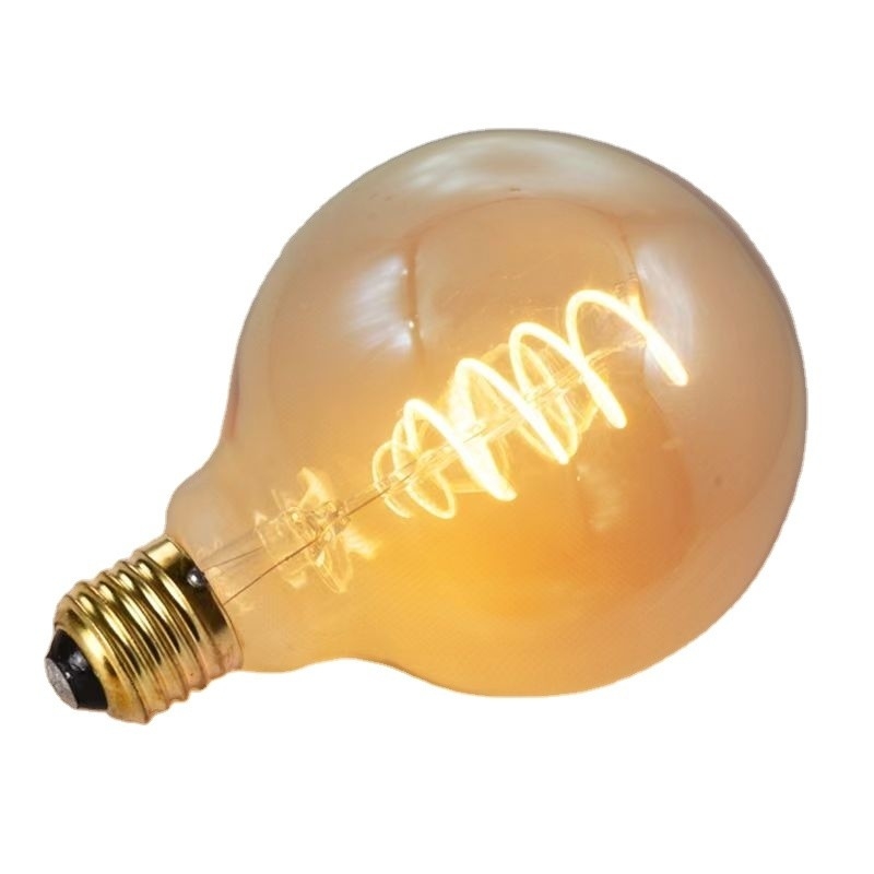 Bulbe à filaments LED Bulbe de lettre de famille heureuse 0,2 kg Unique Spiral LED lumière décorative