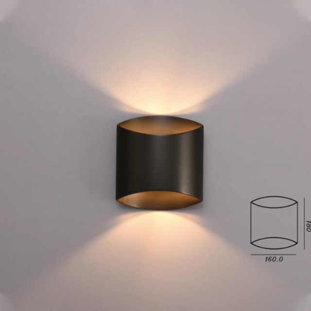 80lm/w Efficacité GU10 LED Wall Light 220V pour une installation facile Durée de vie 30000 heures