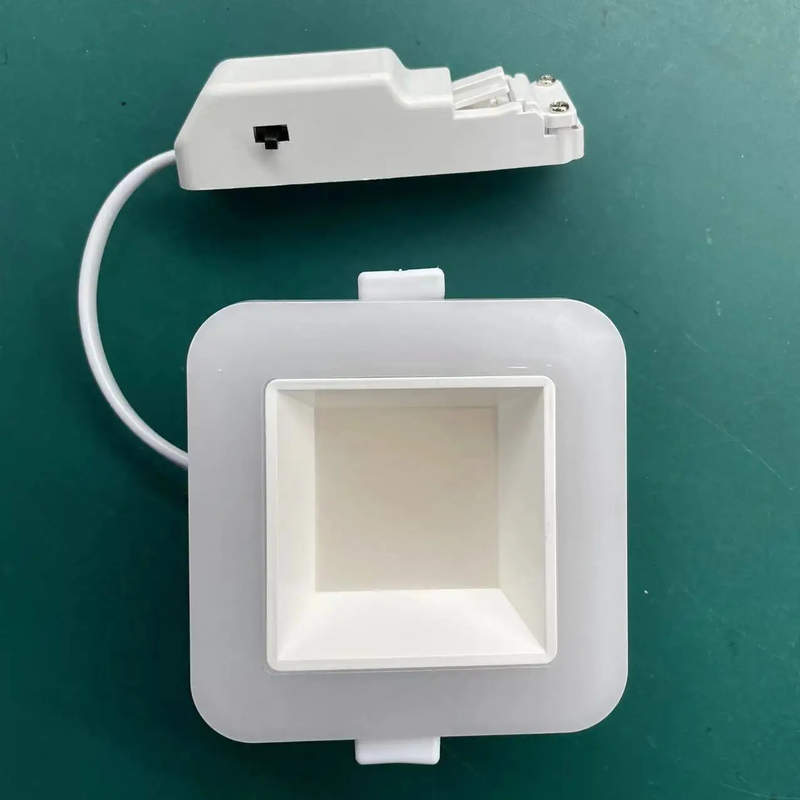 3 étapes Dimmable Muare Recesseini Sqd Track Wall Washer projecteur pour l'éclairage intérieur
