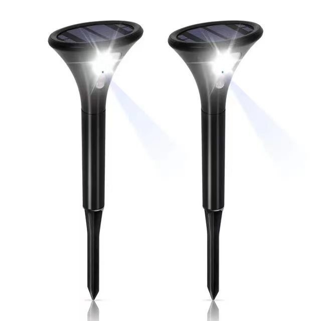 Lumière solaire extérieure détectant la lumière propre lampe de jardin de chargement pour le chemin de paysage chemin de jardin