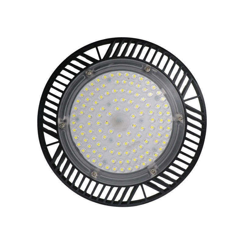 Source lumineuse LED haute baie lumineuse 100w 150w 200w solution d'éclairage d'OVNI en aluminium suspendu
