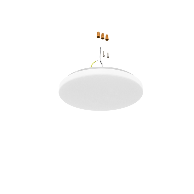 Lumière de plafond LED mince de 10 pouces moyenne 15W 5CCT CL-F1015 avec une durée de vie de 50000 heures