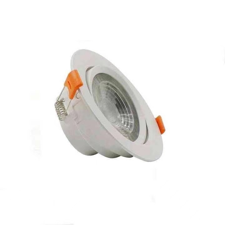30000 heures de durée de vie 5 Watt LED Downlight avec commutateur tactile d'allumage/arrêt et conception ronde