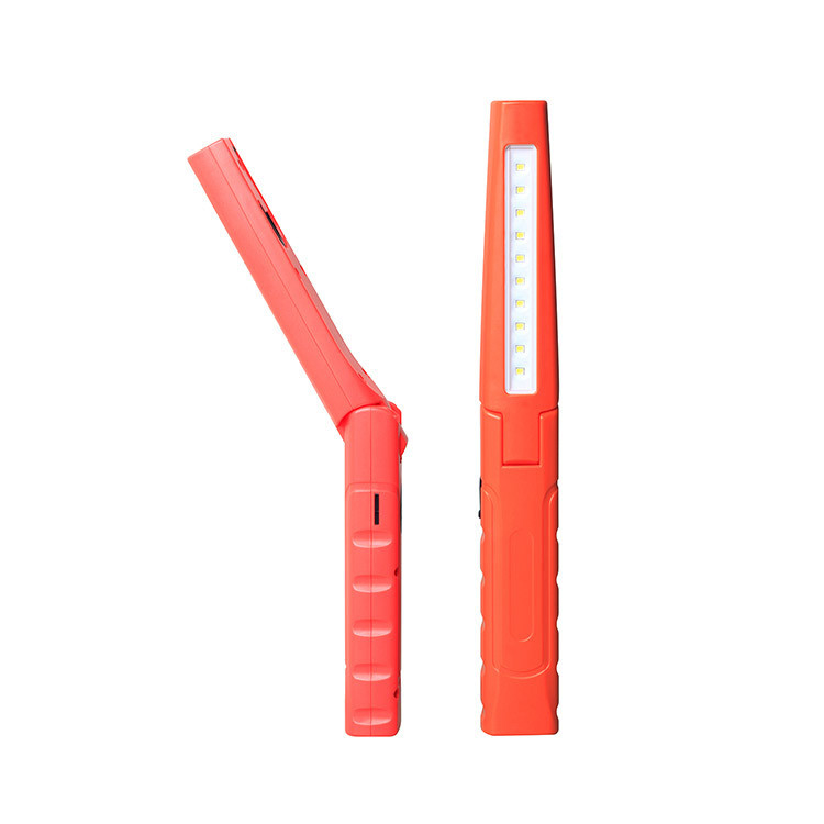 USB Rechargeable 7W GREEN Magnétique LED Lumière de travail avec support de faible luminosité et couleur verte