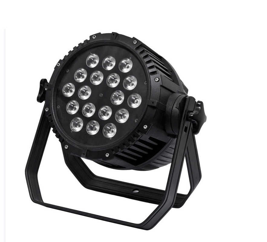 Éclairage à haute luminosité 18PCS 200W 6in1 étanche LED PAR avec couleur RGB