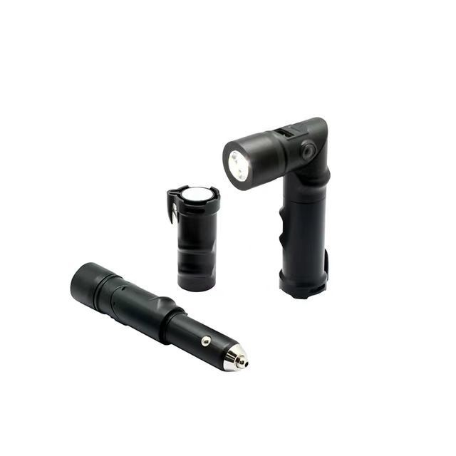 Banque d'alimentation à marteau de sécurité avec chargeur de voiture de téléphone cellulaire USB de 5,0V/2,4A et source lumineuse LED