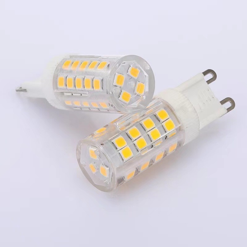 G9 ampoule LED 4W 40 Watt T4 Dimmable 2700K Doux chaud blanc 120V sans clignotant Lumière de lustre 450LM