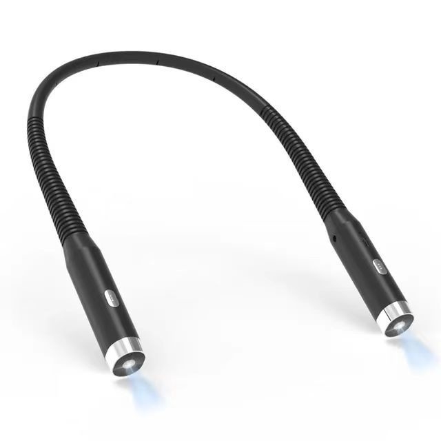 Mode de contrôle Commutateur de commande Led Portable Flexible Collier suspendu Chargeur Livre lumière pour bricolage