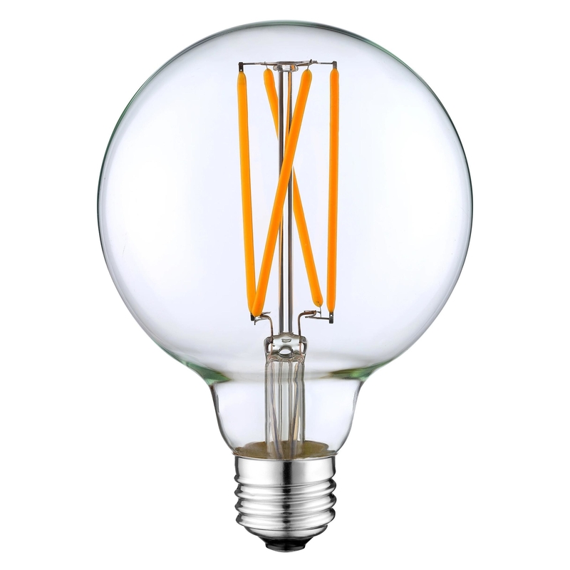 4W G125 E26 ampoule globale à LED à filament de saphir pour le bouton manuel et le support de l'obscurcissement