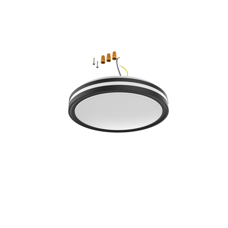 Style moderne du milieu du siècle 10 pouces / 13 pouces / 15 pouces LED Dome Light avec 5CCT 2000K Night Light