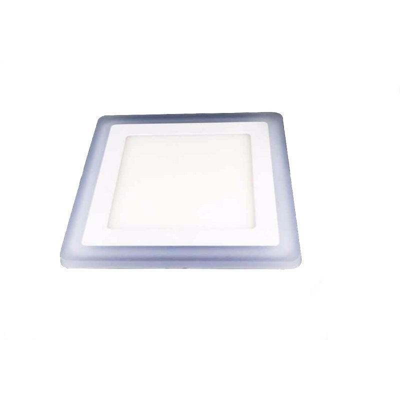Double couleur 3 2w Ultra Slim Carré Panneau Led Lumière 2- et Dimmer Support Garantie