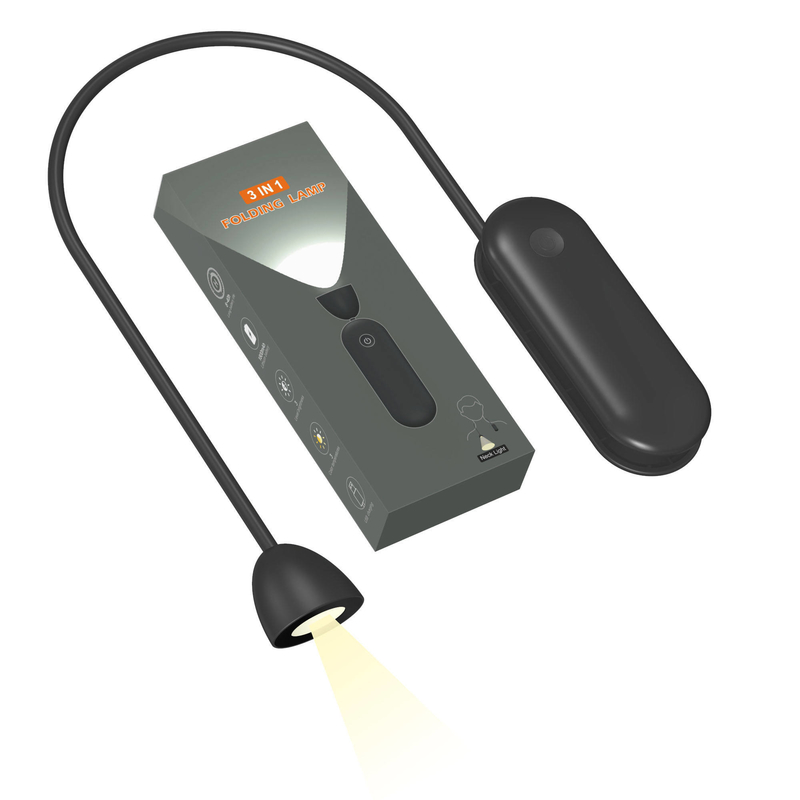 Type de batterie au lithium Flexible LED Livre pliable Pour la protection des yeux Noir