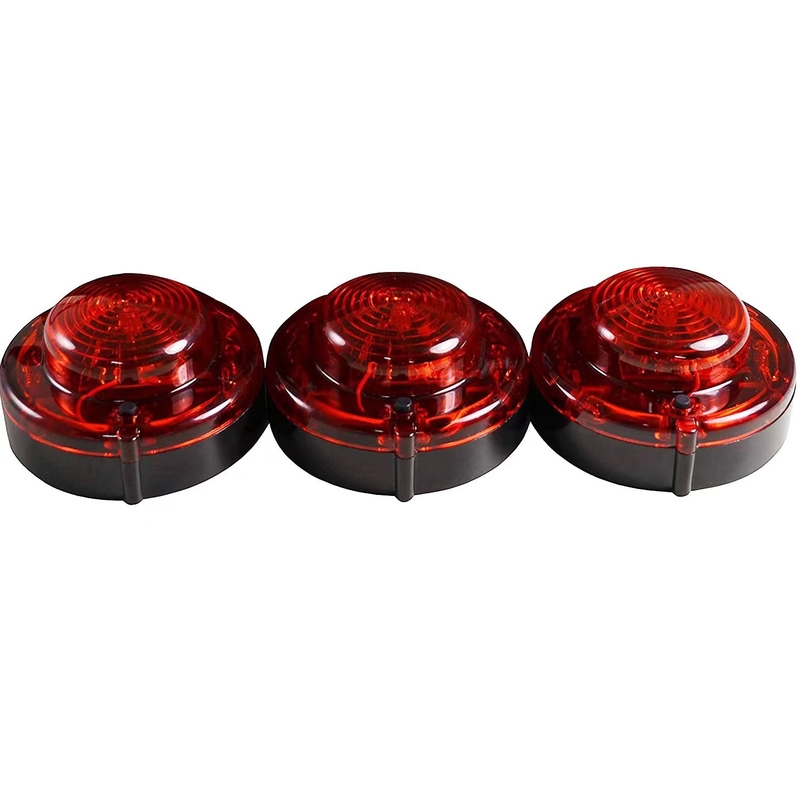 2- LED anti-collision lampadaire de sécurité routière pour l'éclairage de vol de nuit de moto
