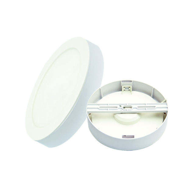 Panneau lumineux de montage de surface ronde LED détachable 6w 9w 12w 16w 18w pour LED de plafond