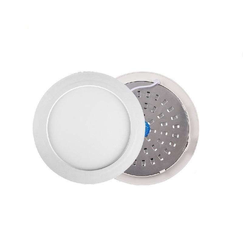Flux lumineux élevé 18W Panneau LED rond pour un design moderne et une économie d'énergie intérieure