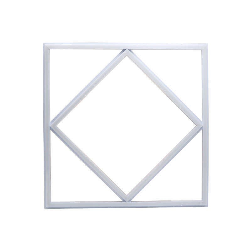 2- 40W/48W Lampe de plafond LED à carré plat en retrait mince en 600x600 ou 595*595