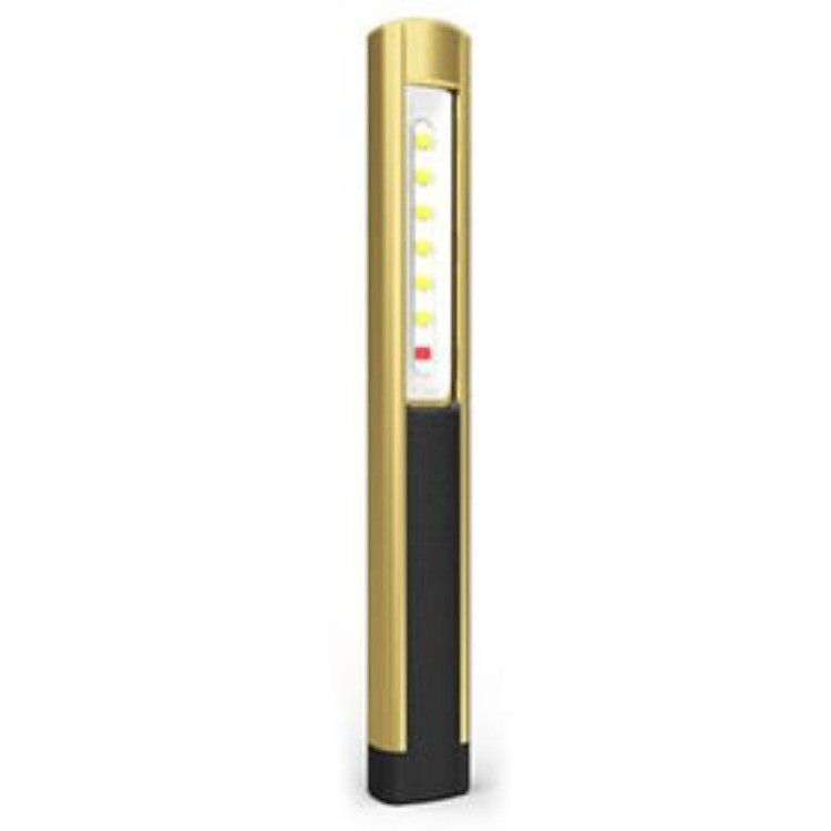 Lumière à stylo LED rechargeable portable avec pince et aimant IP65 alimentation en courant continu