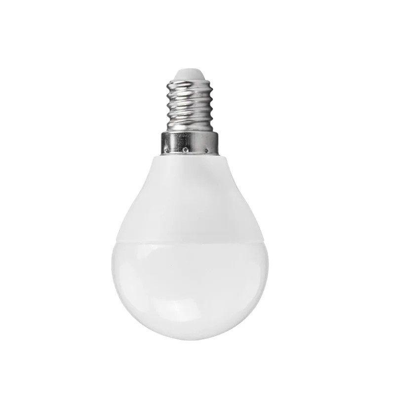 Bougie LED en forme de balle de golf 5W 110v/220v E17 E27 B22 Base personnalisable pour l'éclairage intérieur