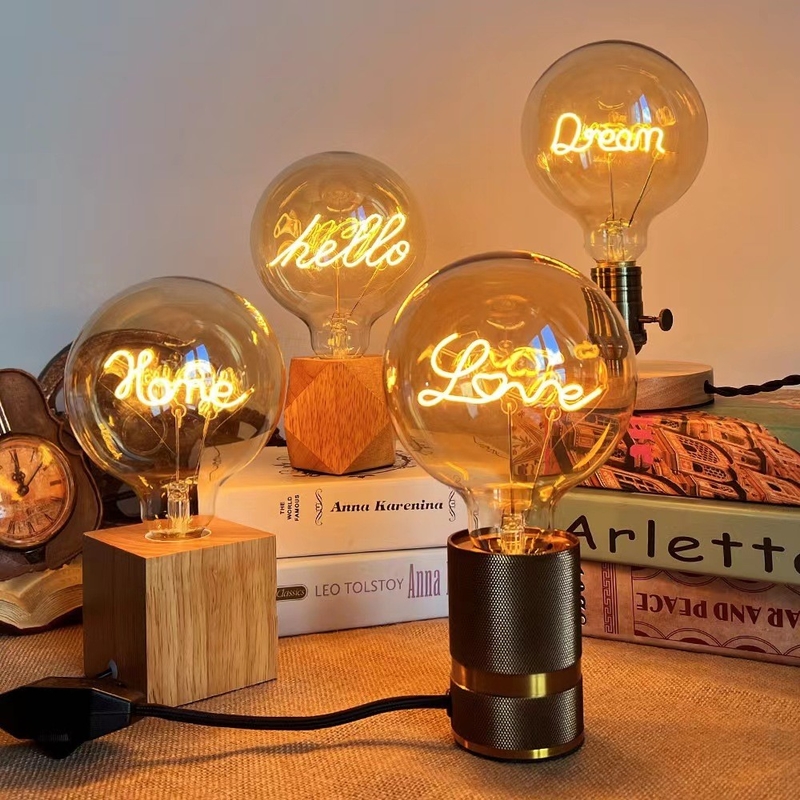 Lampe à incandescence à LED à faible intensité de 4 W de la série G80/95 avec 30000 heures de travail et 220-240 V de tension