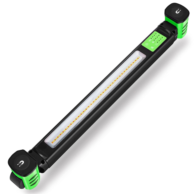 Lumière de travail LED IP80 1600 Lumen Température de couleur double 360 degrés Magnétique et crochet