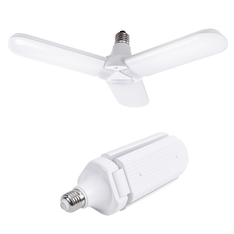 45W/60W LED 3/4 lampe de ventilateur LED pliable pour le style Morden et 15000 durée de vie