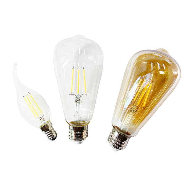 AC 120V A19 7W 800LM ampoules à incandescence à LED en verre pour une longue durée de vie 50000 heures
