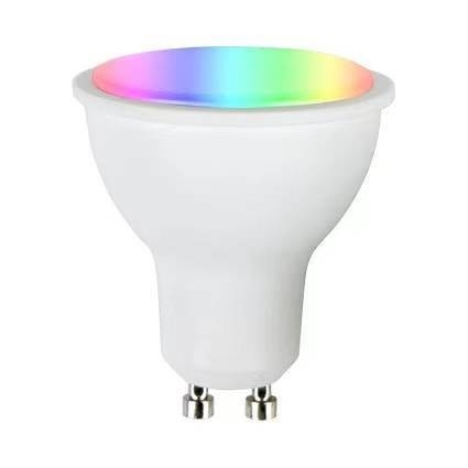 CE UKCA certifié 5W 120D Smart Wifi APP Contrôle vocal GU10/MR16 Hôtel à lumière LED