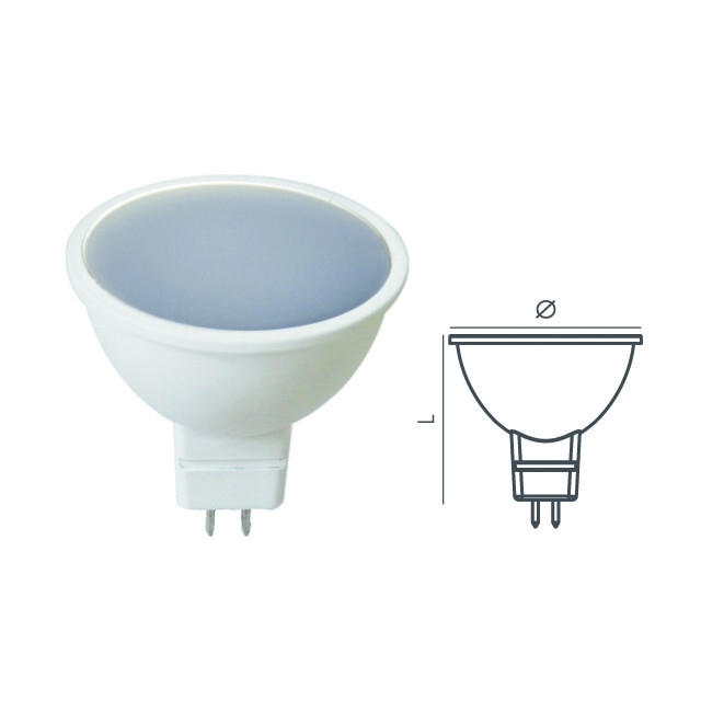 Puissance élevée 7w Gu5.3 Led Mr16 220v Downlight Spot 120 degrés pour le design moderne et la vente