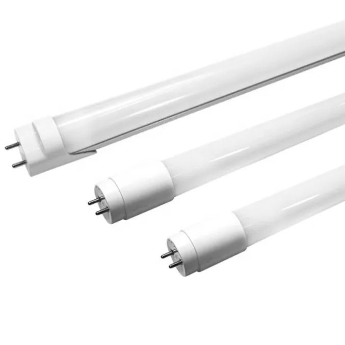 Éclairage de jardin Pipe fluorescente en verre de 1,2 m avec une efficacité lumineuse élevée 9w 18W 24W